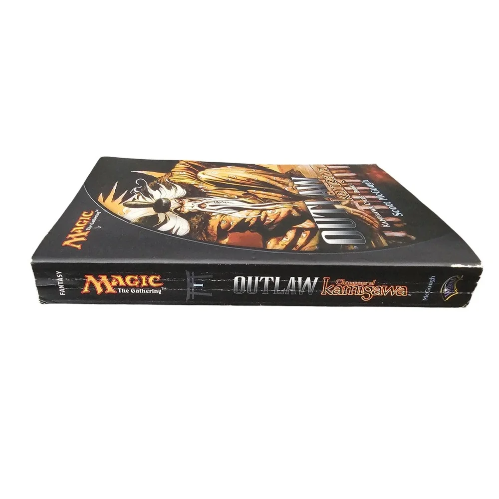 Magic The Gathering Book Outlaw Champions of Kamigawa OS Black Paper